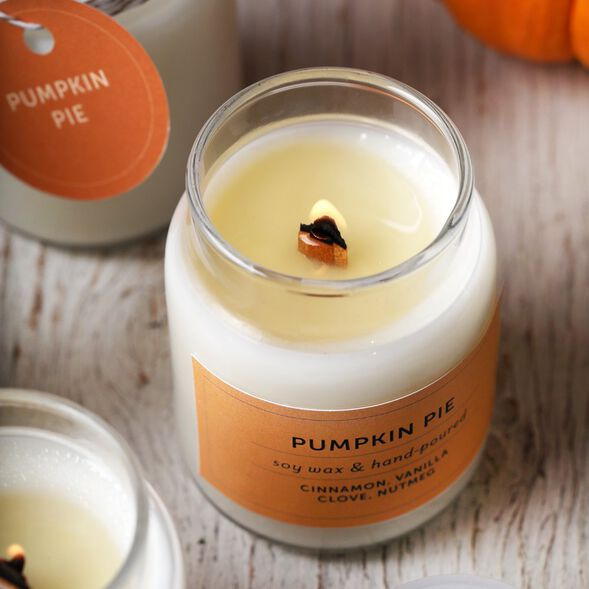 Pumpkin Pie Candle Project